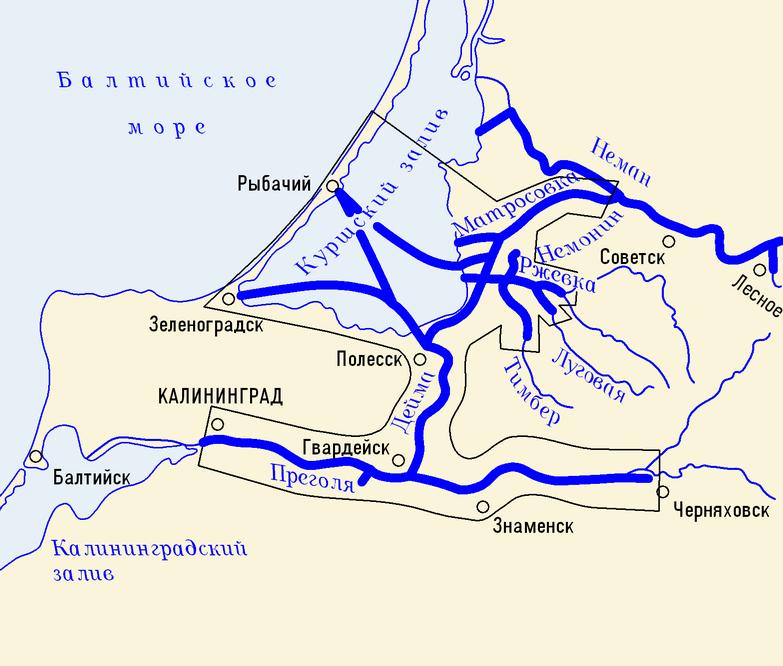 Река синие воды на карте. Река Преголя Калининградская область схема. Река Преголя в Калининграде на карте. Река Преголя Калининградская область на карте. Реки Калининградской области на карте.